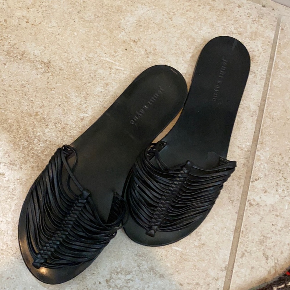 Jenni Kayne Black Sandals